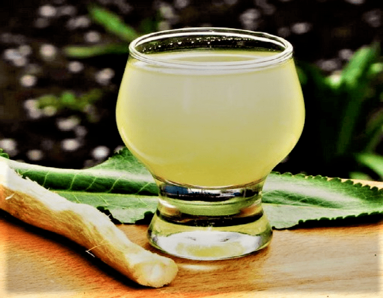 Horseradish drink for potency